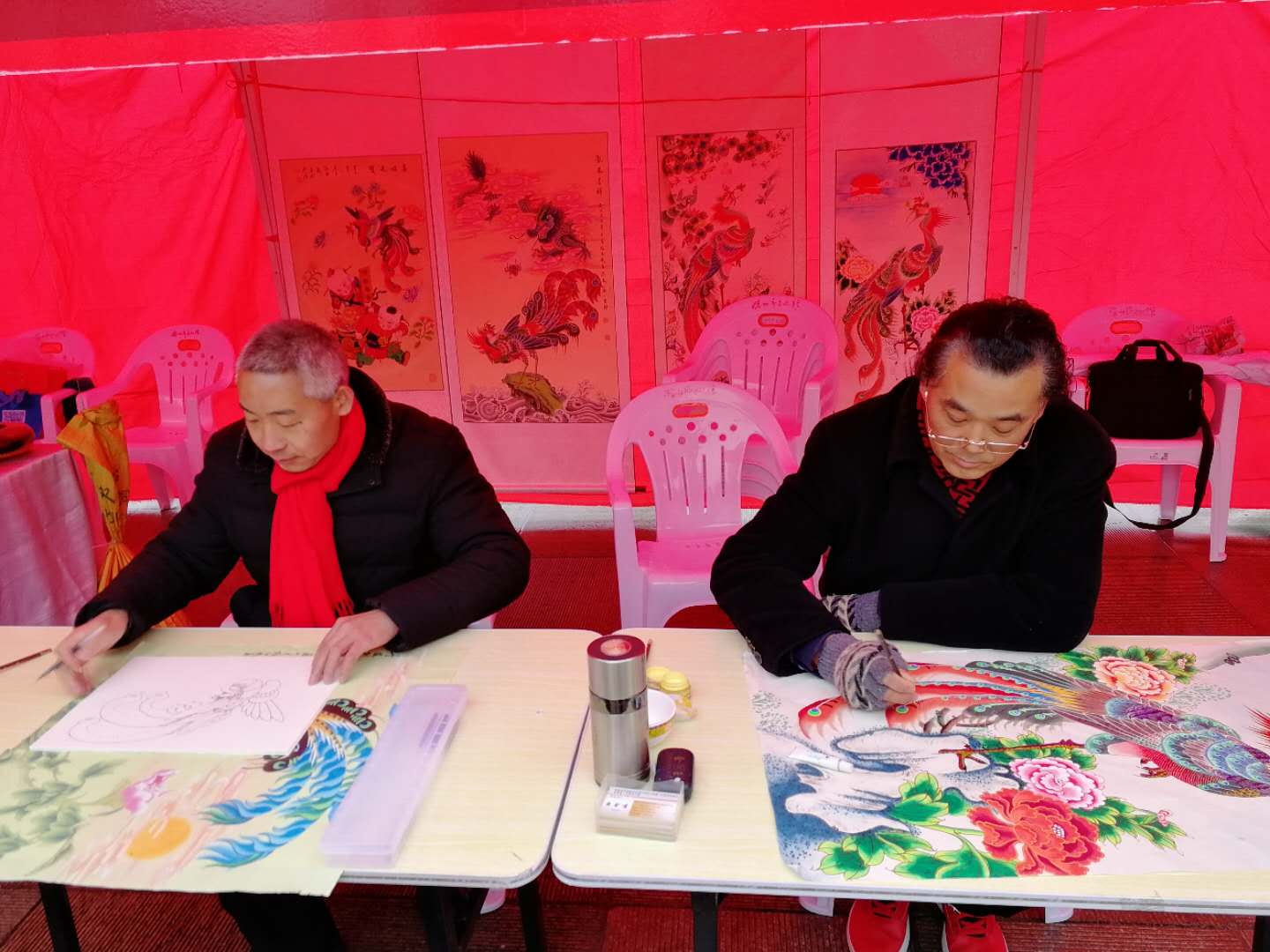 鳳陽鳳畫——展示現場。 (2).jpg